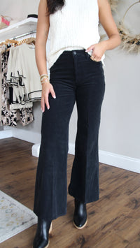 Fiona Corduroy Jean - Black