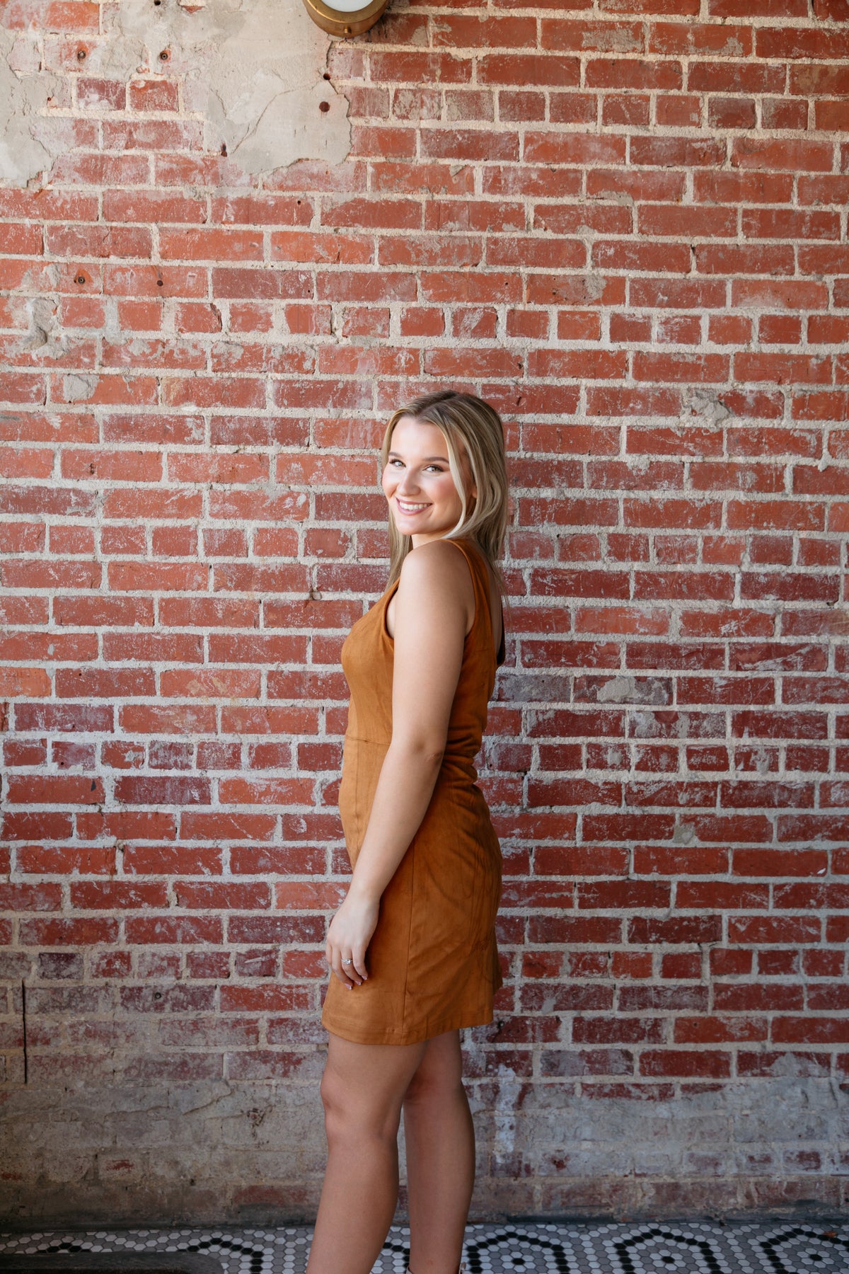 Diana Suede Tank Dress