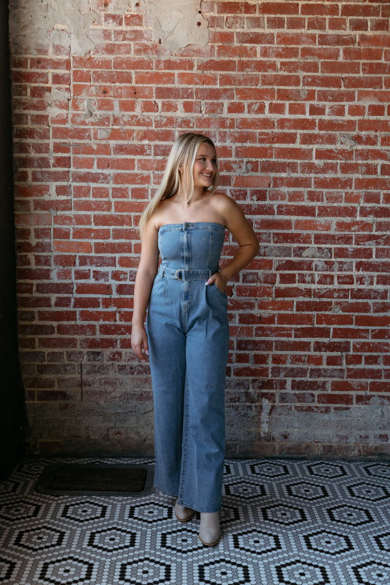 Nellie Denim Jumpsuit