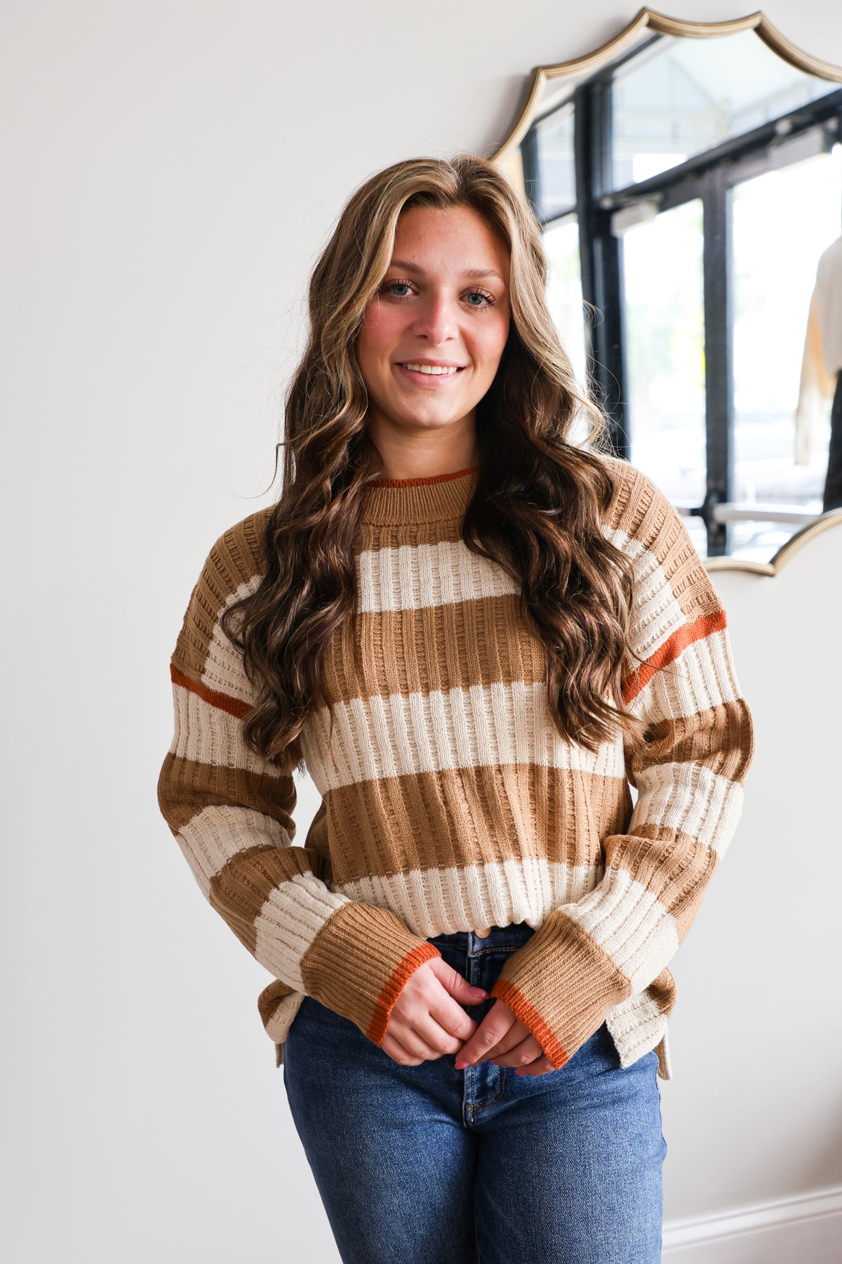 Violette Striped Sweater