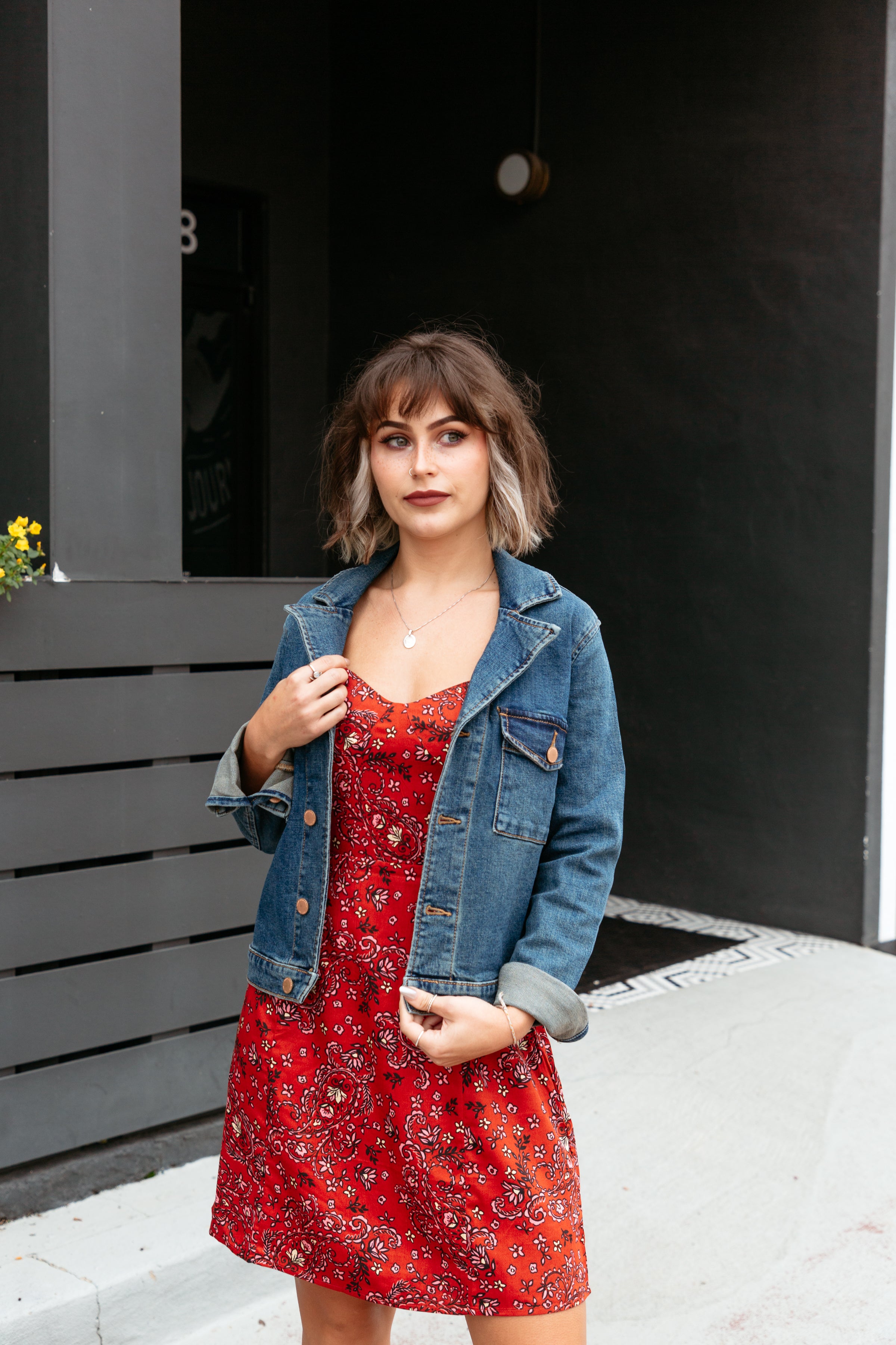 Nicole Denim Jacket – Lilly Grace