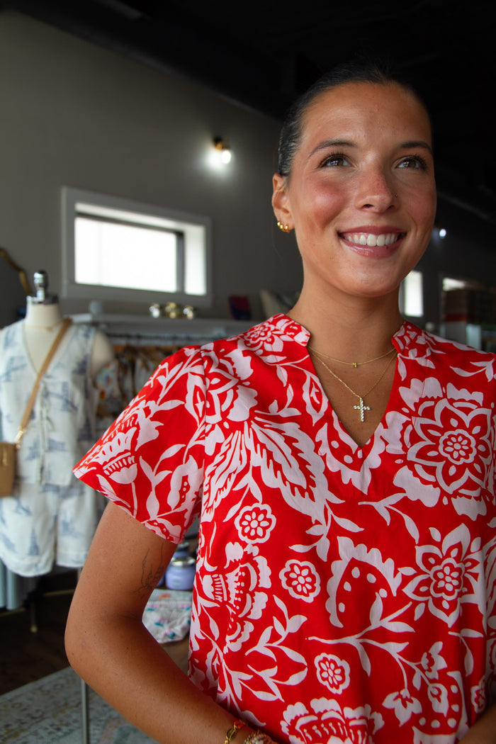 Jodi Floral Top