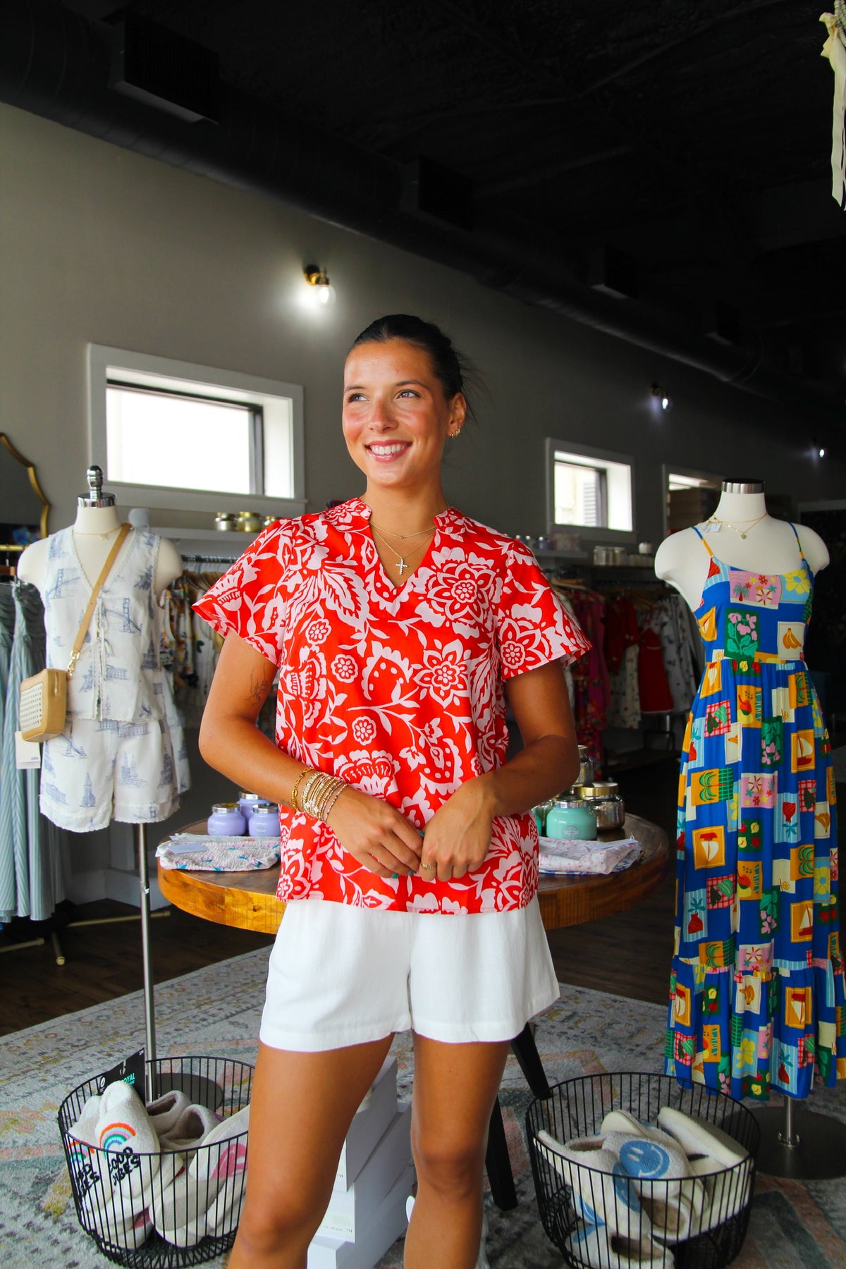Jodi Floral Top