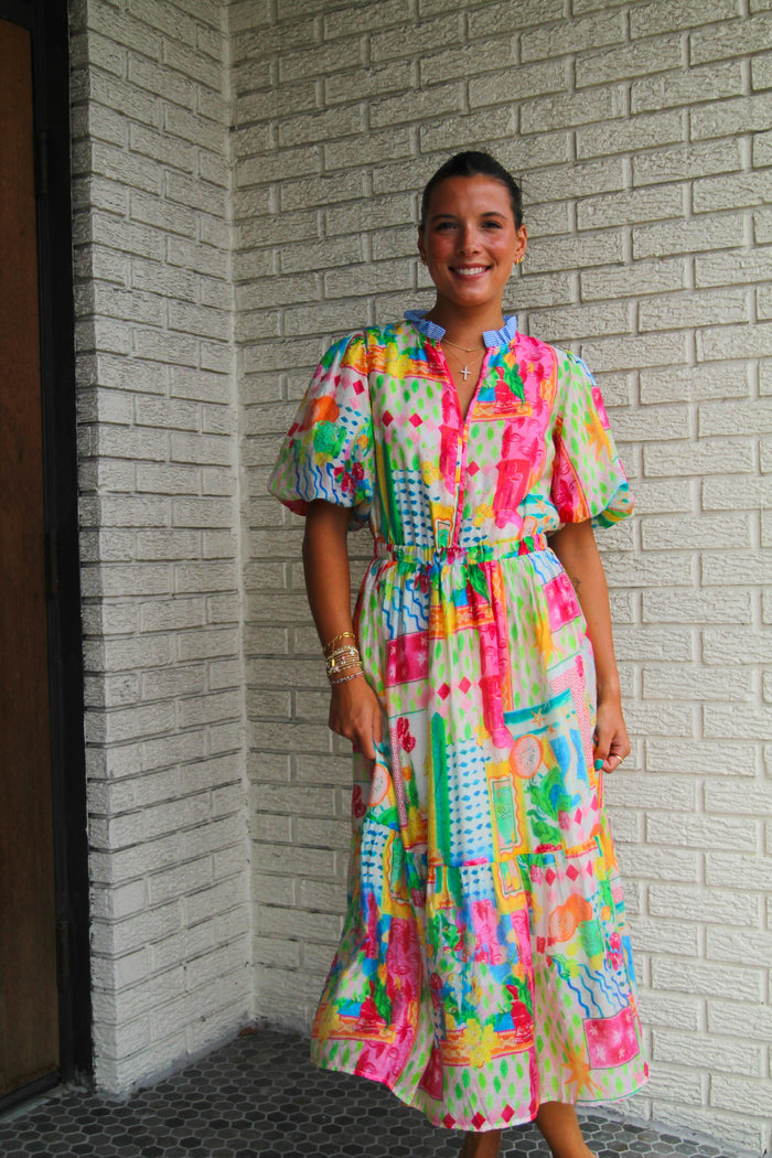 Valerie Floral Maxi