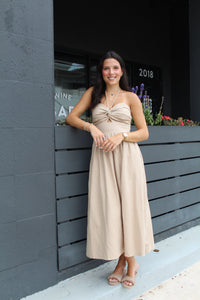 Stone Halter Maxi