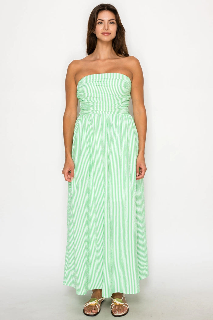 Verde Stripe Maxi