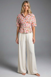 Saffron Bloom Top