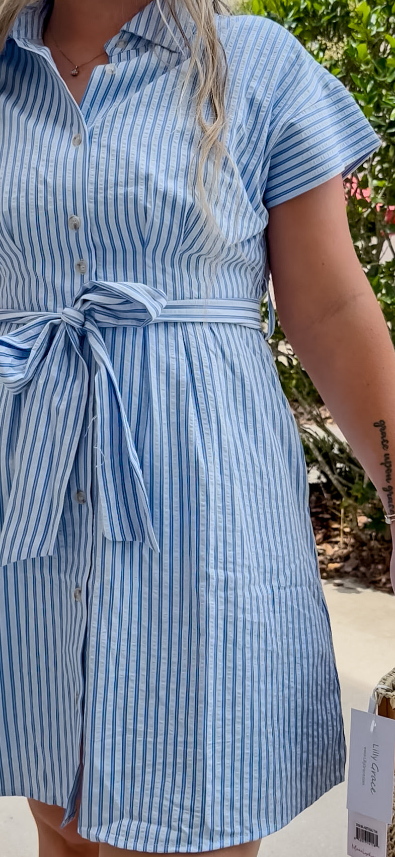 Megan Stripe Dress