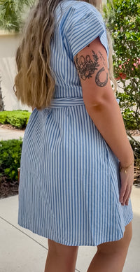 Megan Stripe Dress
