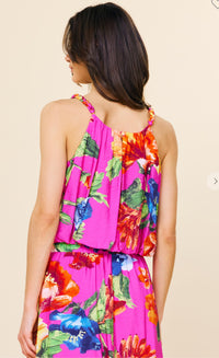 Braided Floral Top