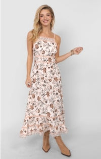 Voila Lace Trim Maxi