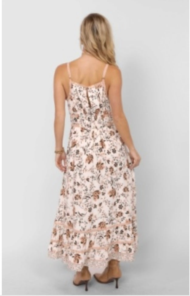 Voila Lace Trim Maxi