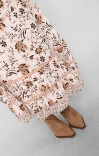 Voila Lace Trim Maxi