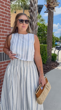 Morgan Stripe Top