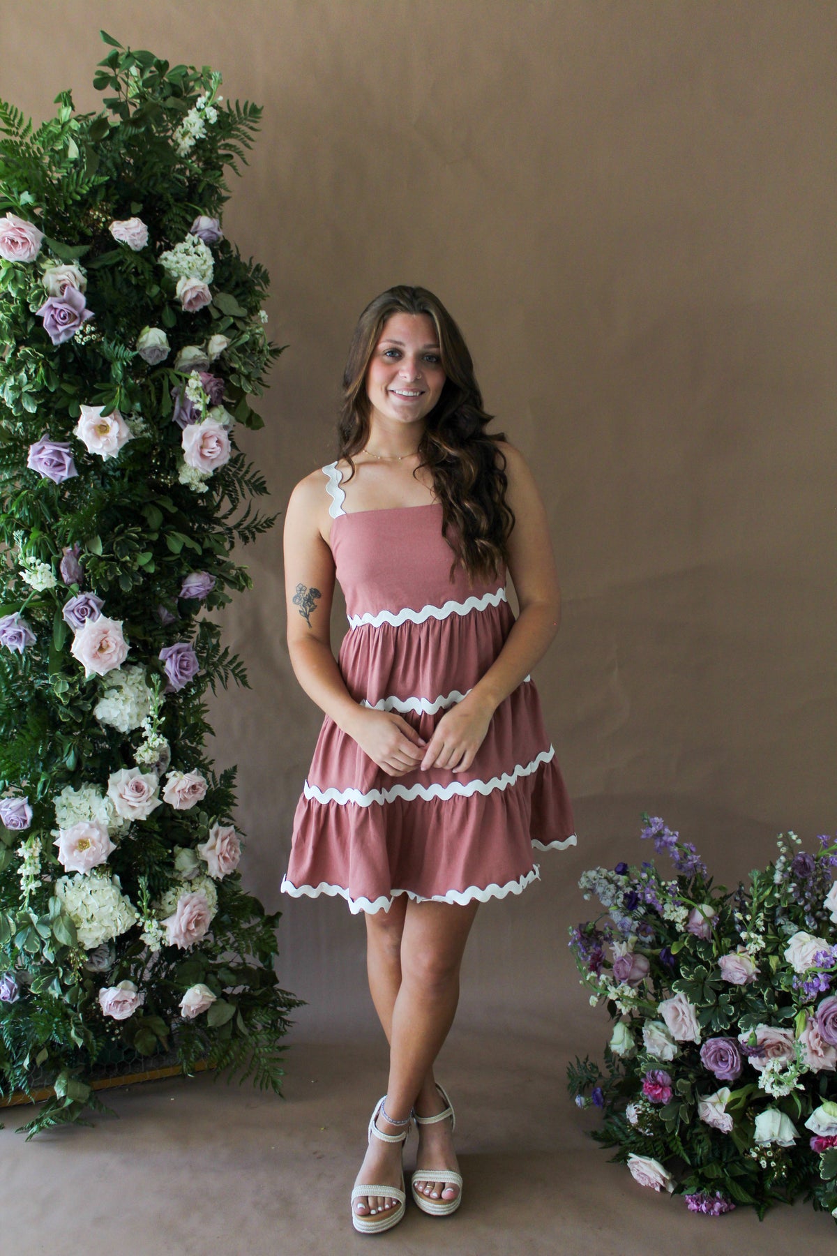 Sweetheart Tiered Dress