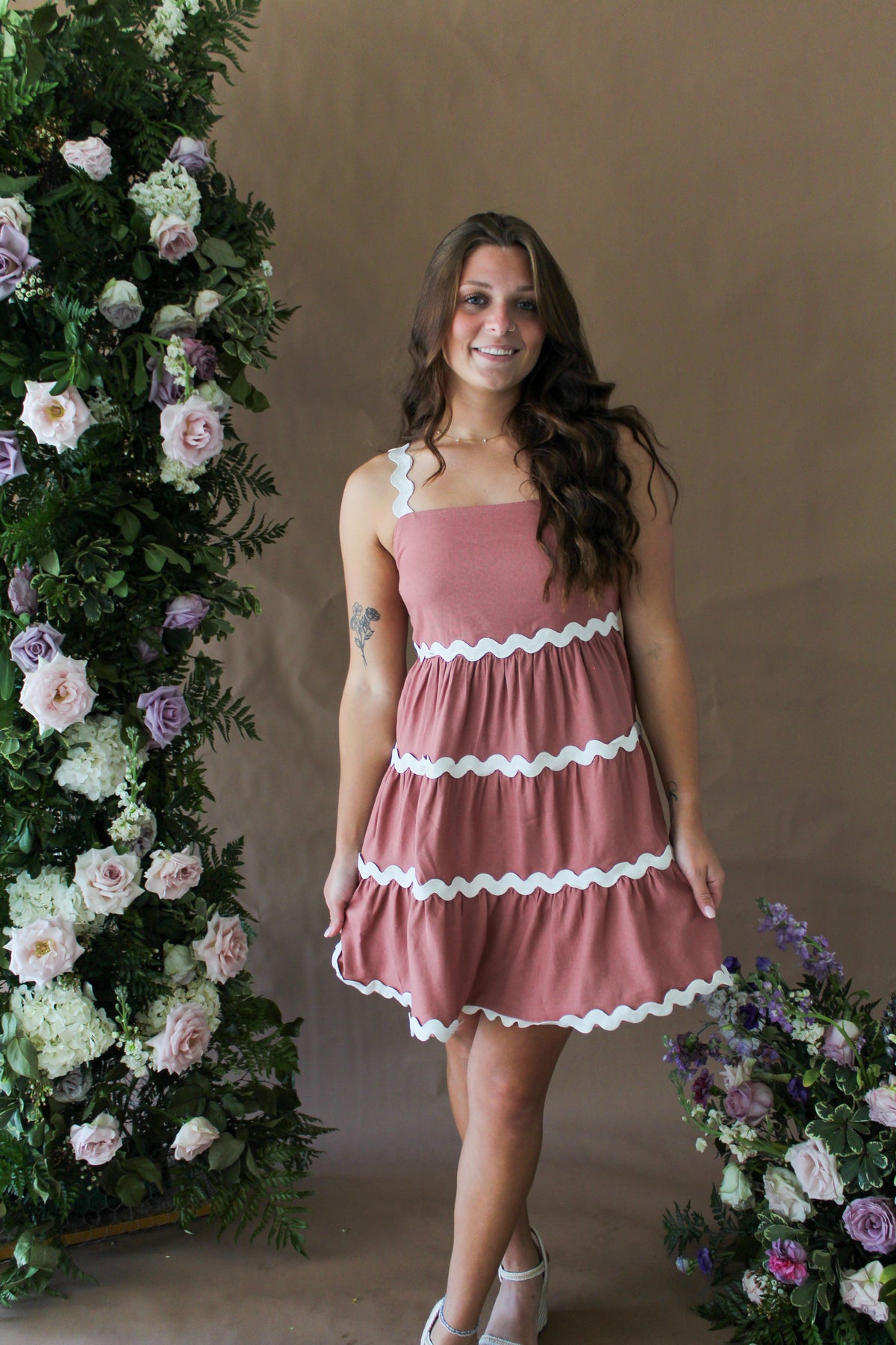 Sweetheart Tiered Dress