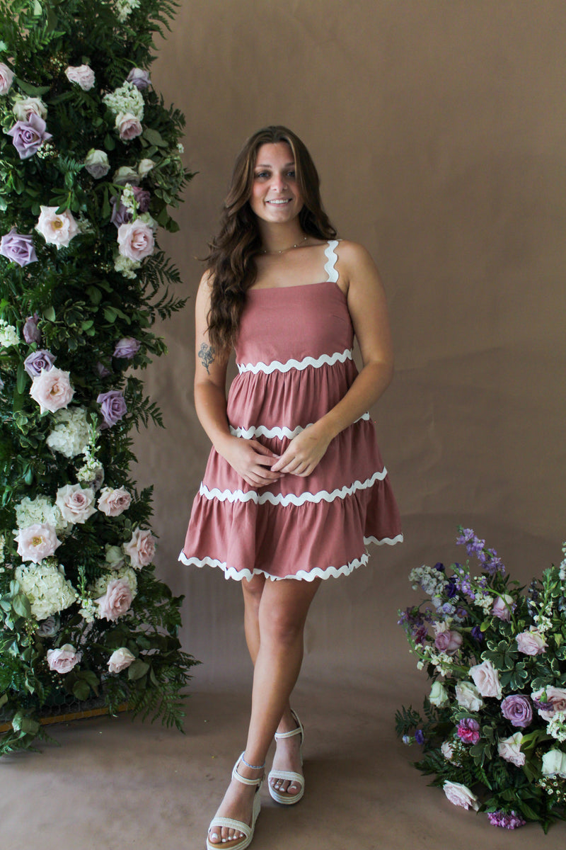 Sweetheart Tiered Dress