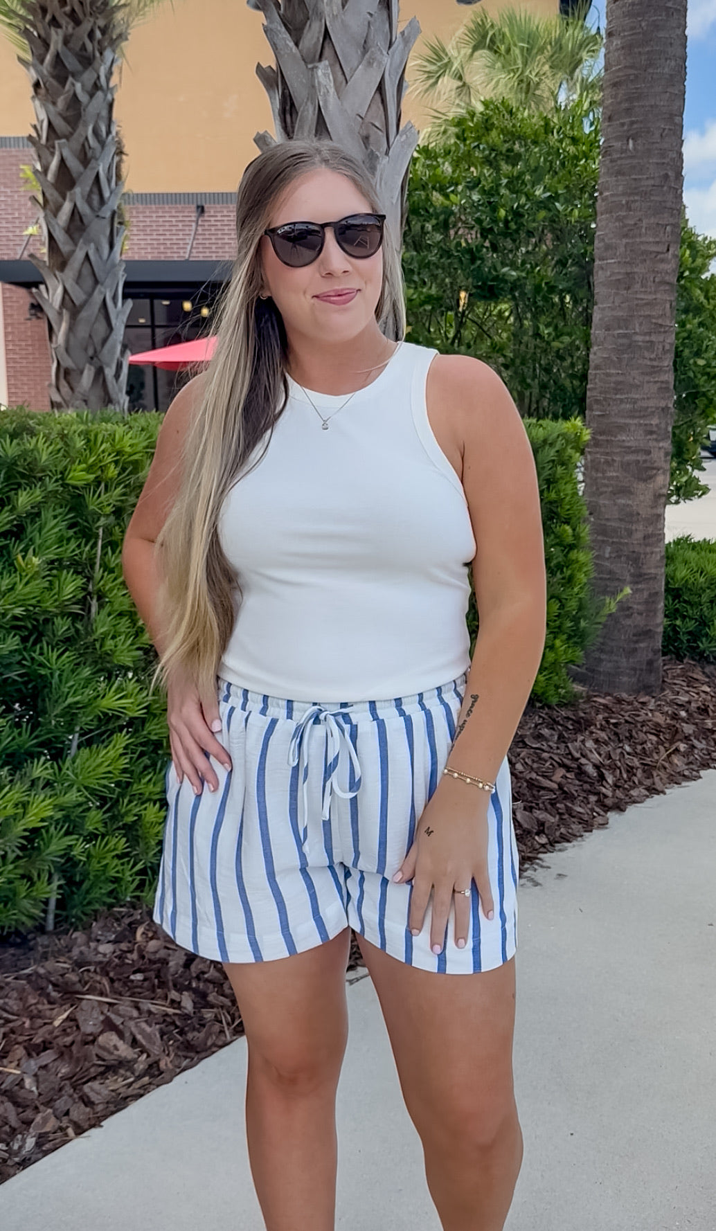 Daytrip Stripe Shorts