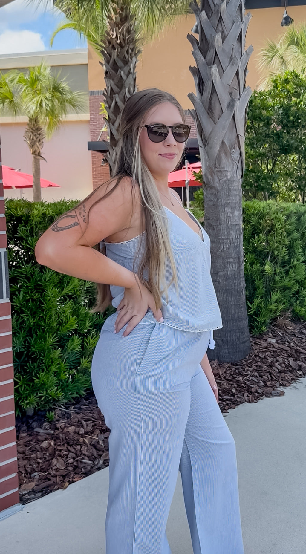 Waves Babydoll Cami