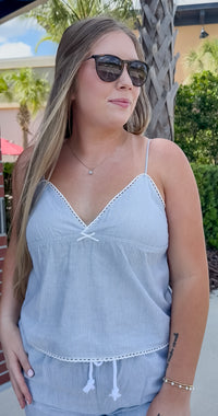Waves Babydoll Cami