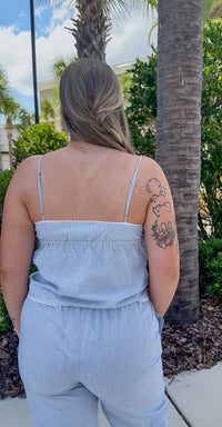 Waves Babydoll Cami