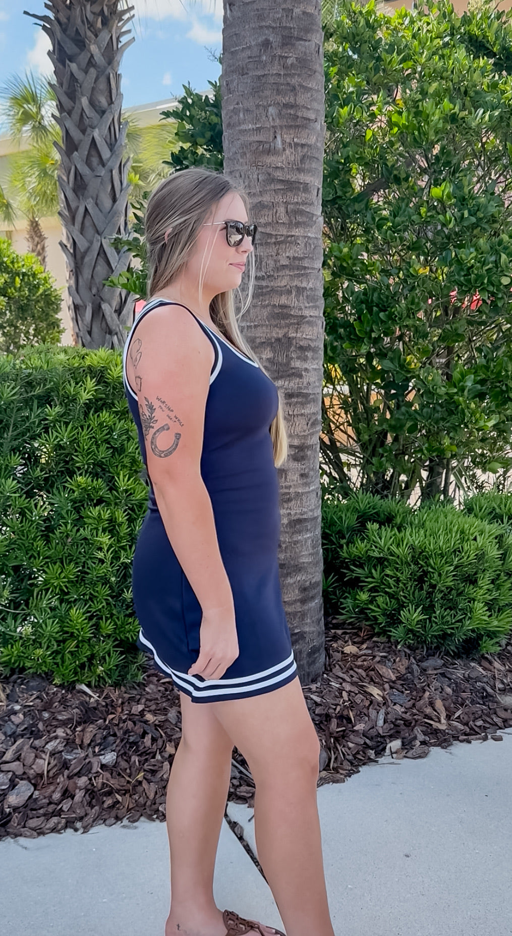 Scuba Dress with Shorts