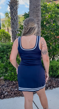 Scuba Dress with Shorts