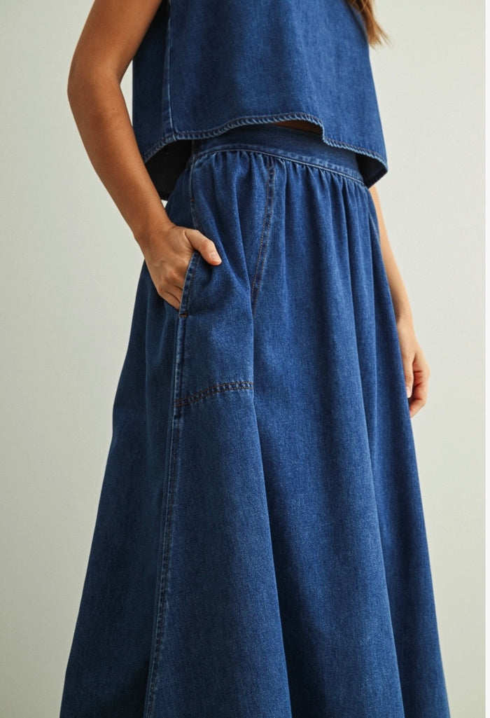 Dream Denim Skirt