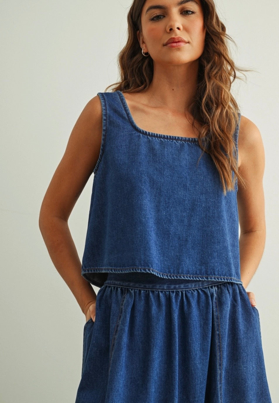 Dream Denim Top