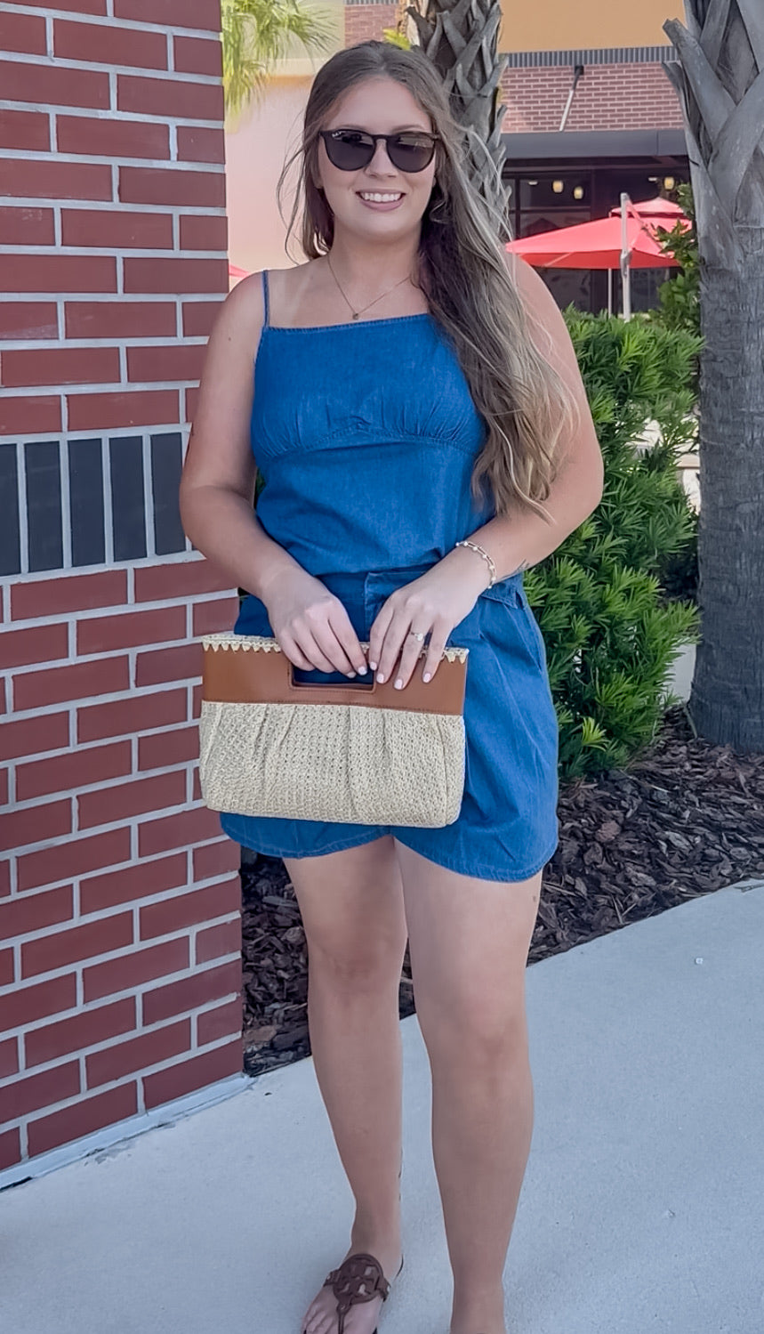 Rango Chambray Shorts