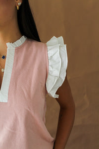 Ruffle Sleeve Top