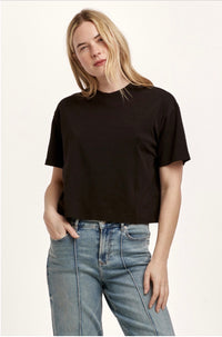 Maddox Jersey Top - Black