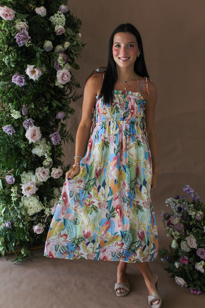 Destiny Floral Maxi Dress