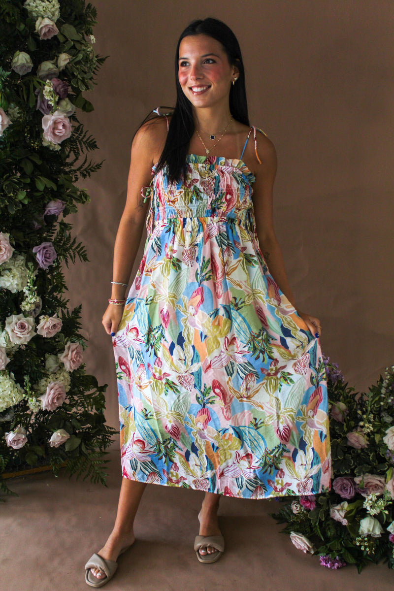 Destiny Floral Maxi Dress