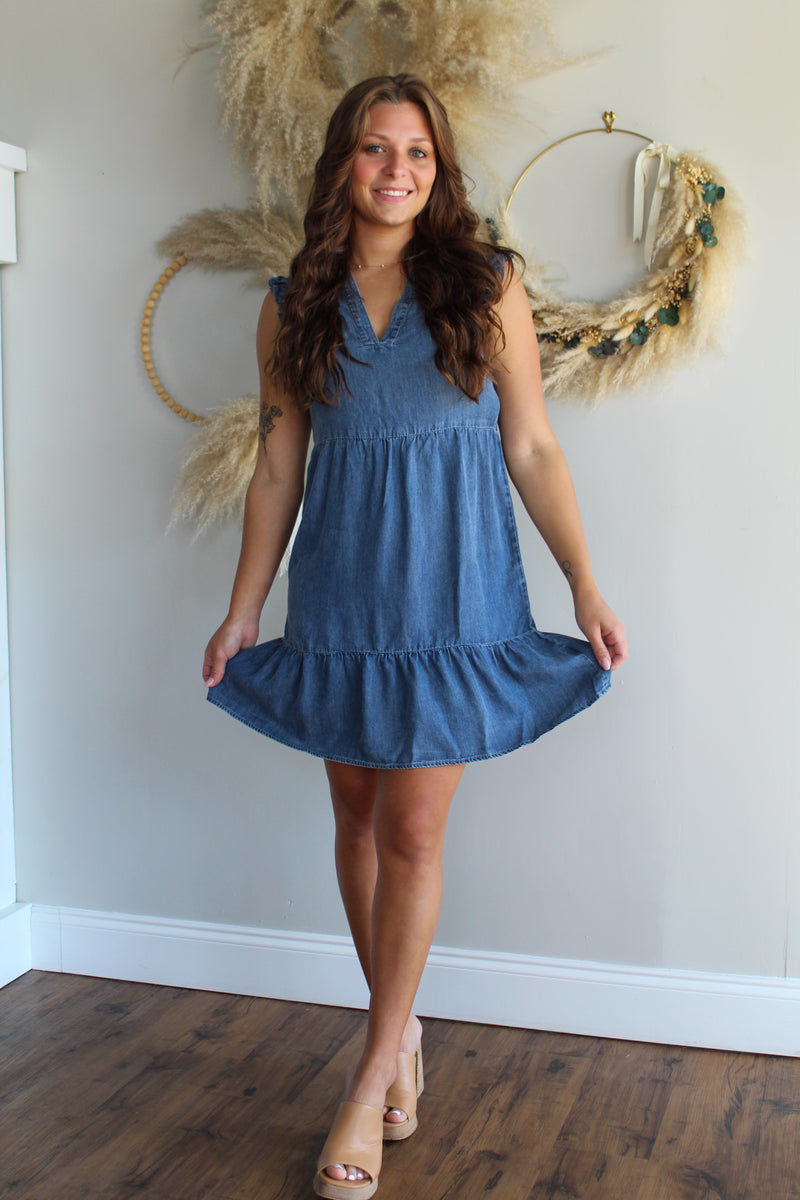 Berenice Tencel Dress – Lilly Grace