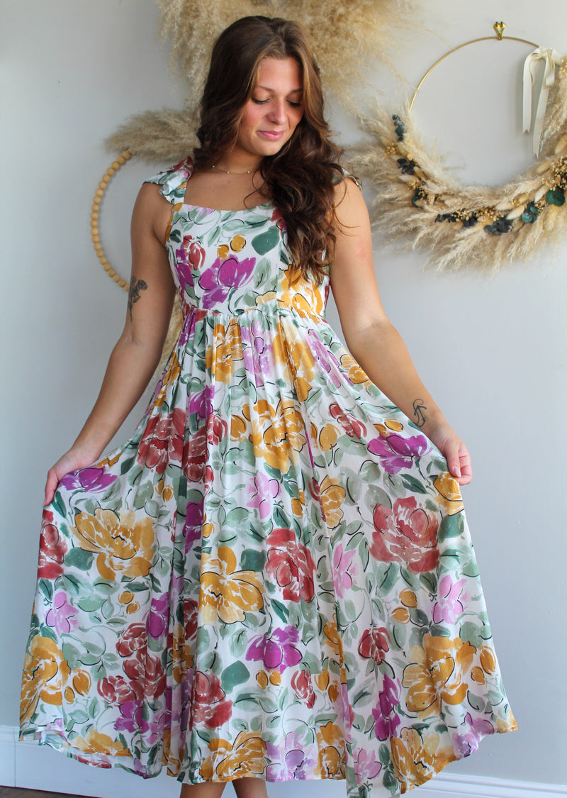 Treasure Ruffle Maxi