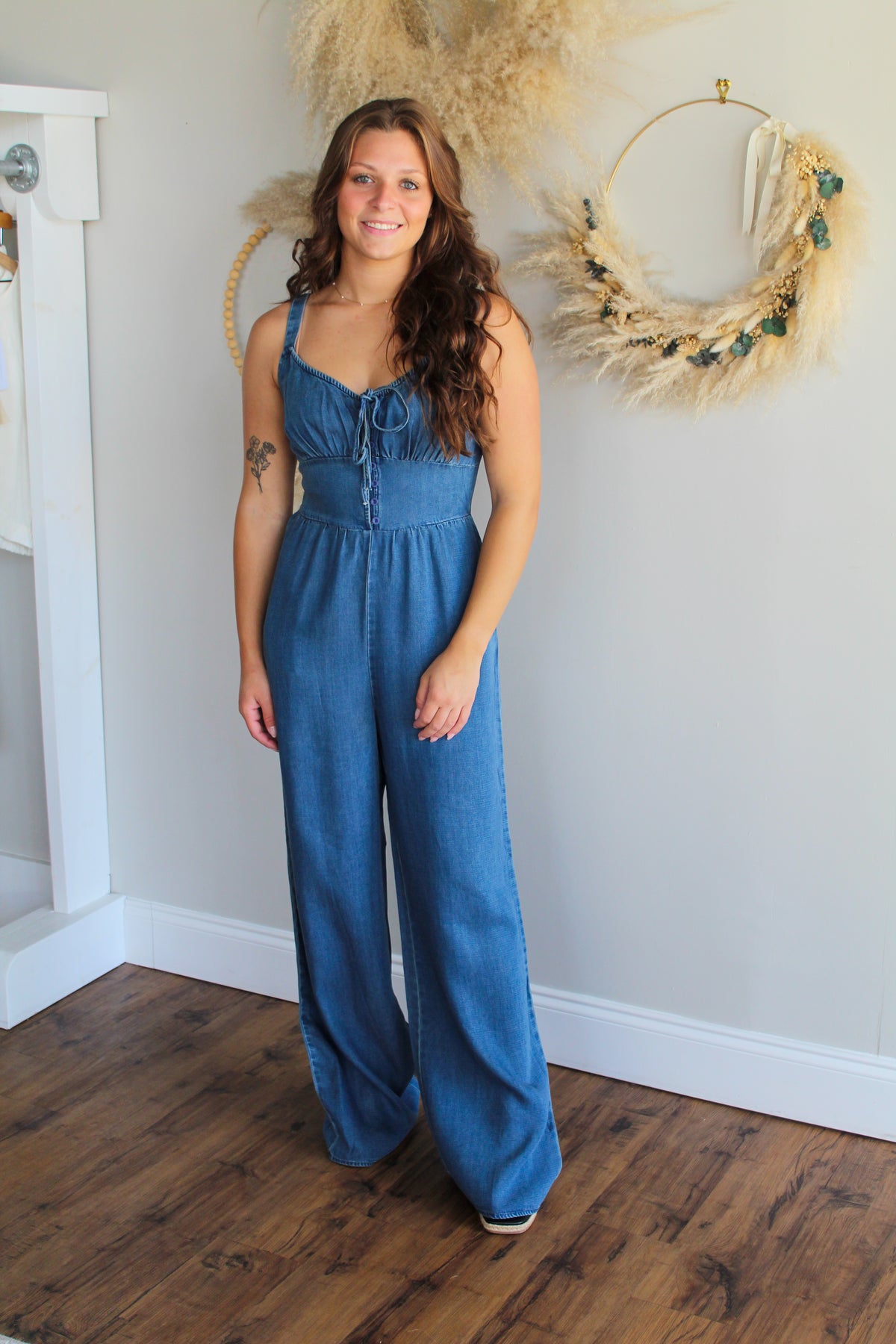 Archives Button Jumpsuit