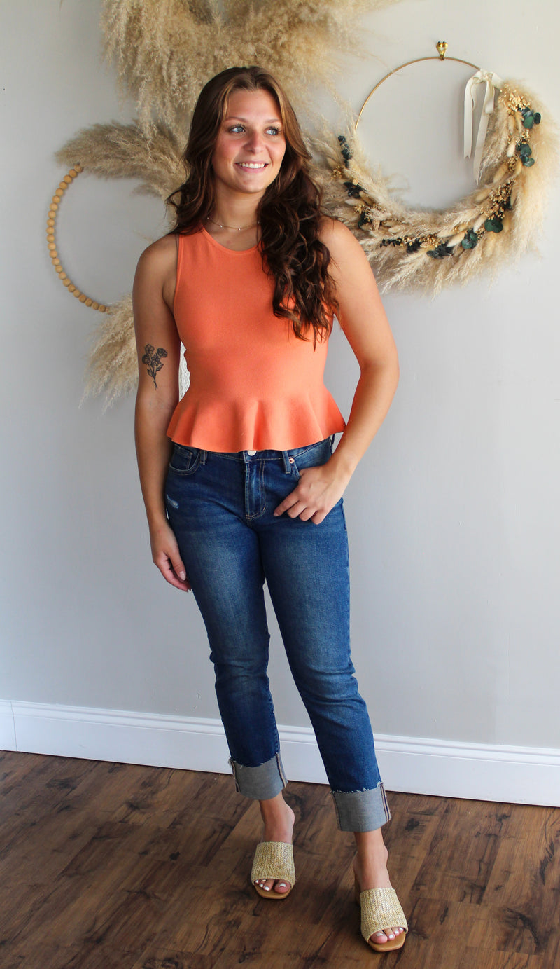 Pretty Peplum Top