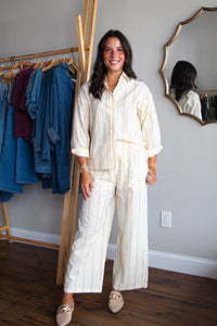 Morgan Stripe Button Down