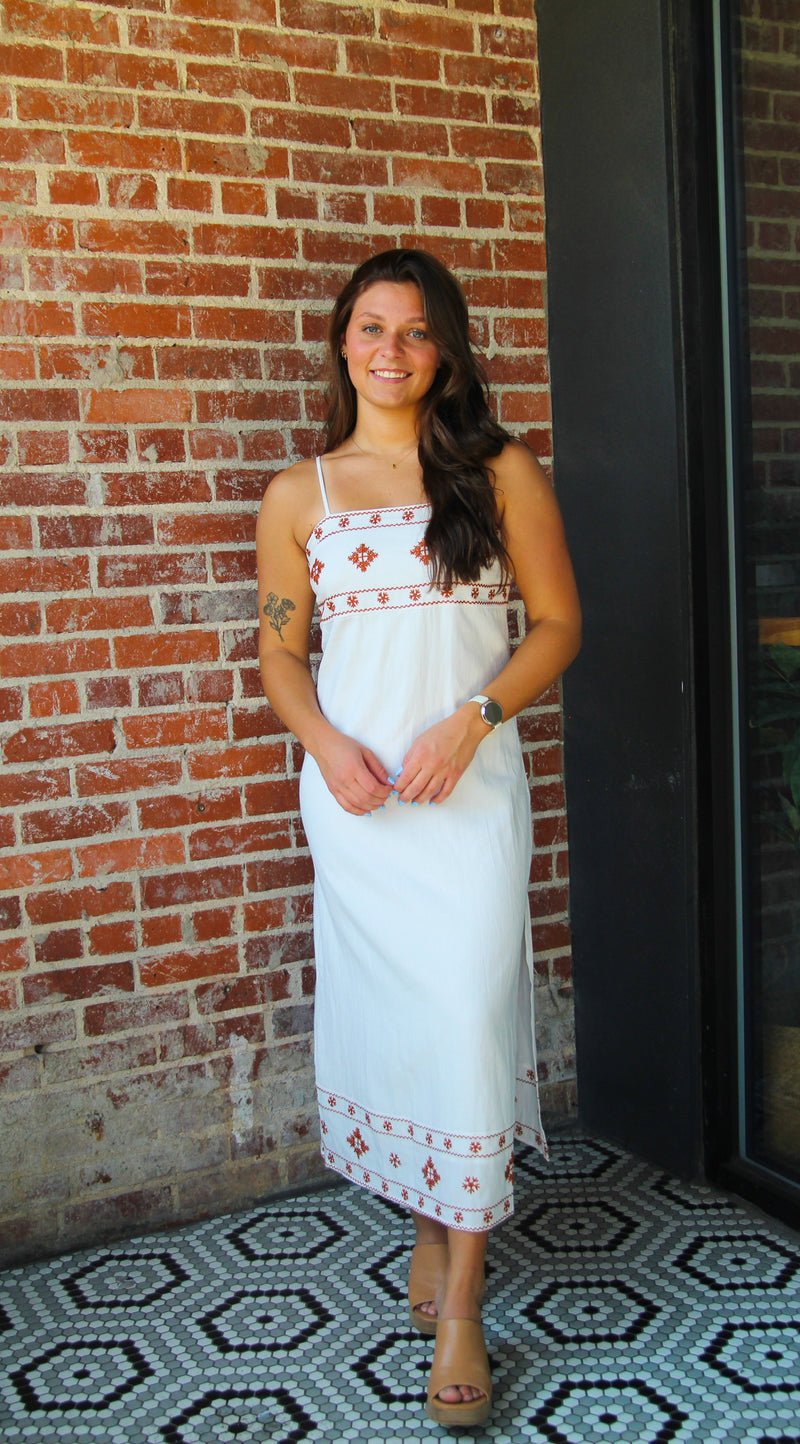 Warm Horizon Midi Dress