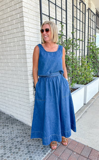 Dream Denim Skirt
