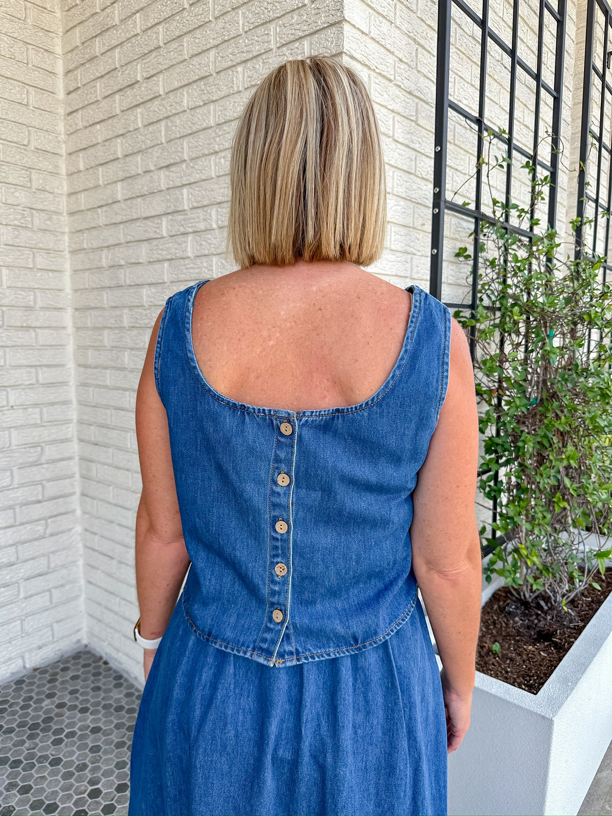 Dream Denim Top