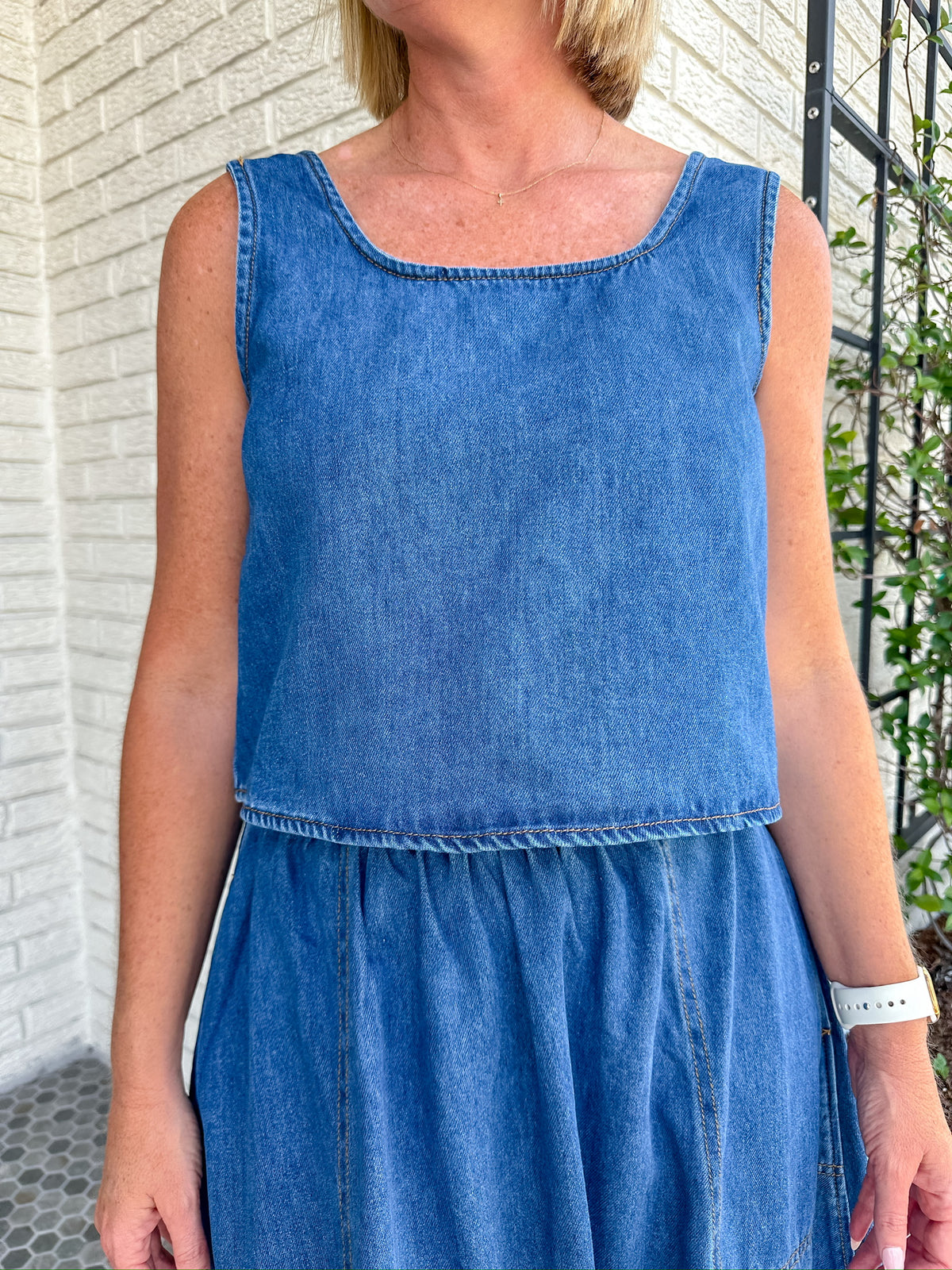 Dream Denim Top