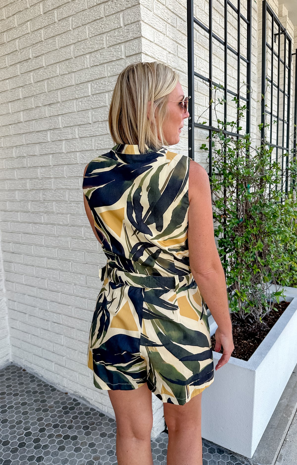 Palm Serenade Romper
