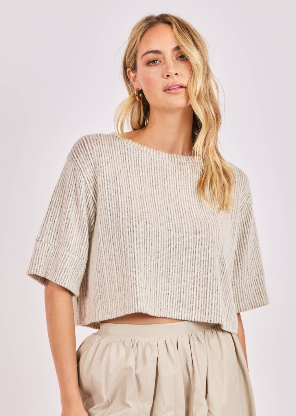 Arden Stripe Boxy Top