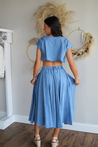 Dream in Denim Skirt