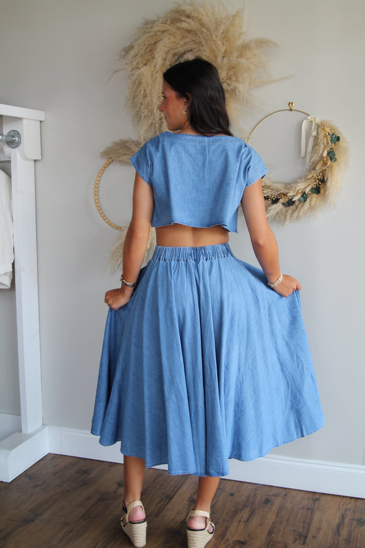 Dream in Denim Skirt