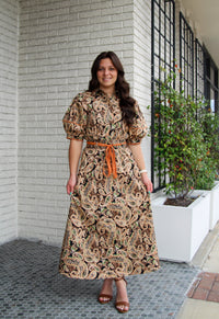 Paisley Midi Dress
