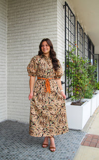 Paisley Midi Dress