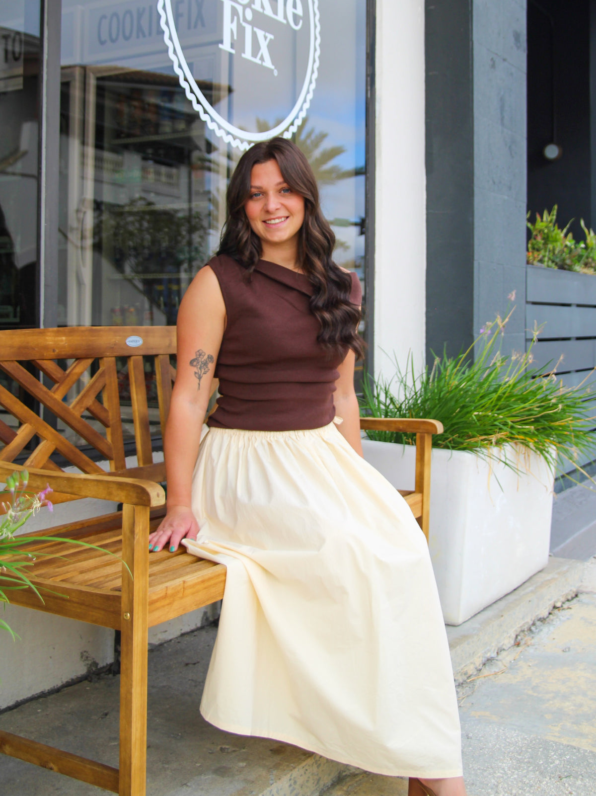 Kiana Side Tie Skirt